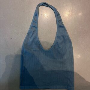 Urban outfitters, out from under, halter top, blue, size medium